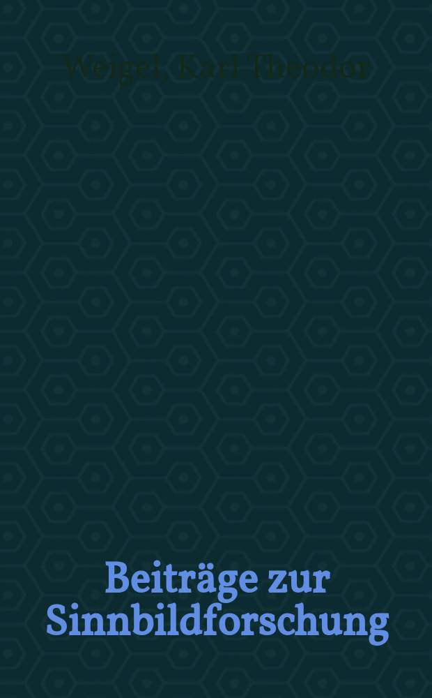 Beitr&auml;ge zur Sinnbildforschung