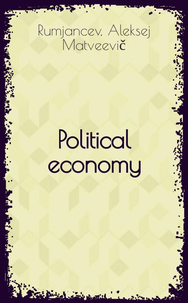 Political economy