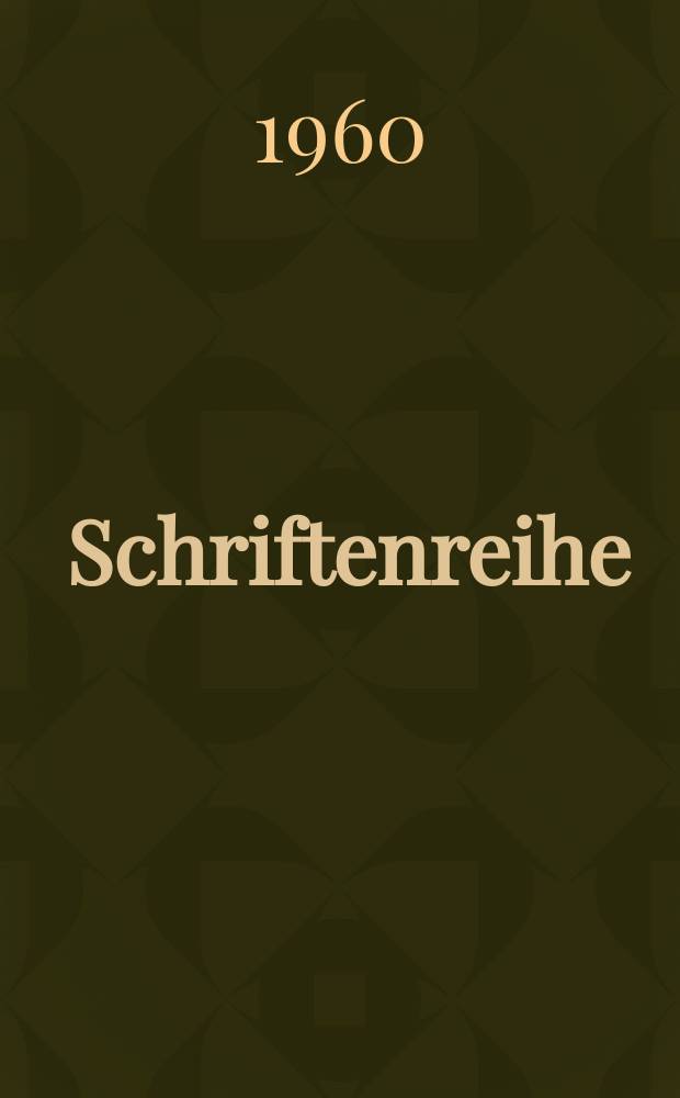 Schriftenreihe