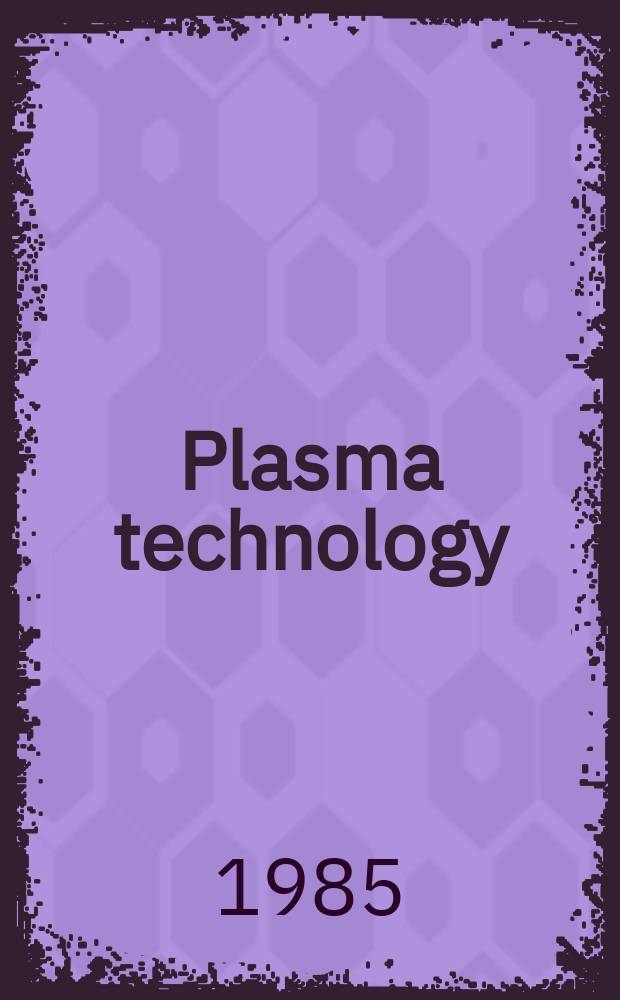 Plasma technology
