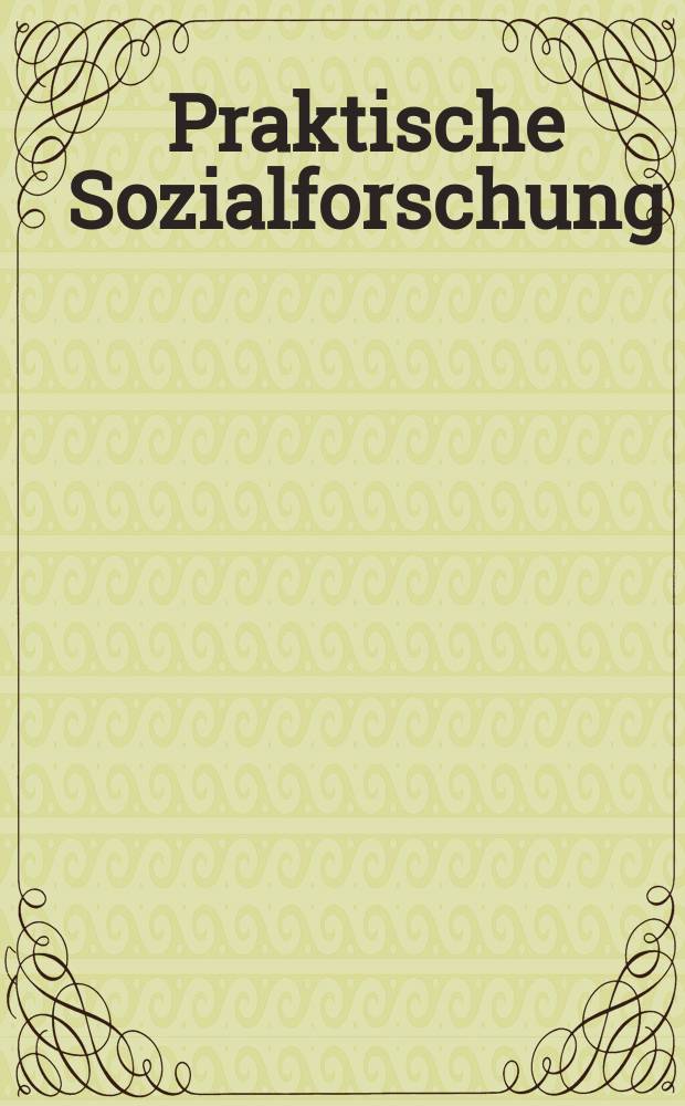 Praktische Sozialforschung