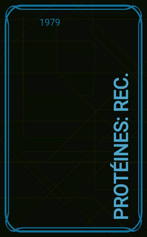 Protéines : Rec.