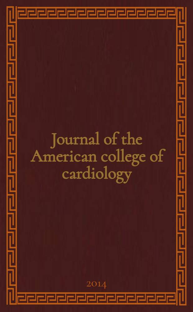 Journal of the American college of cardiology : JACC. Vol. 64, № 11