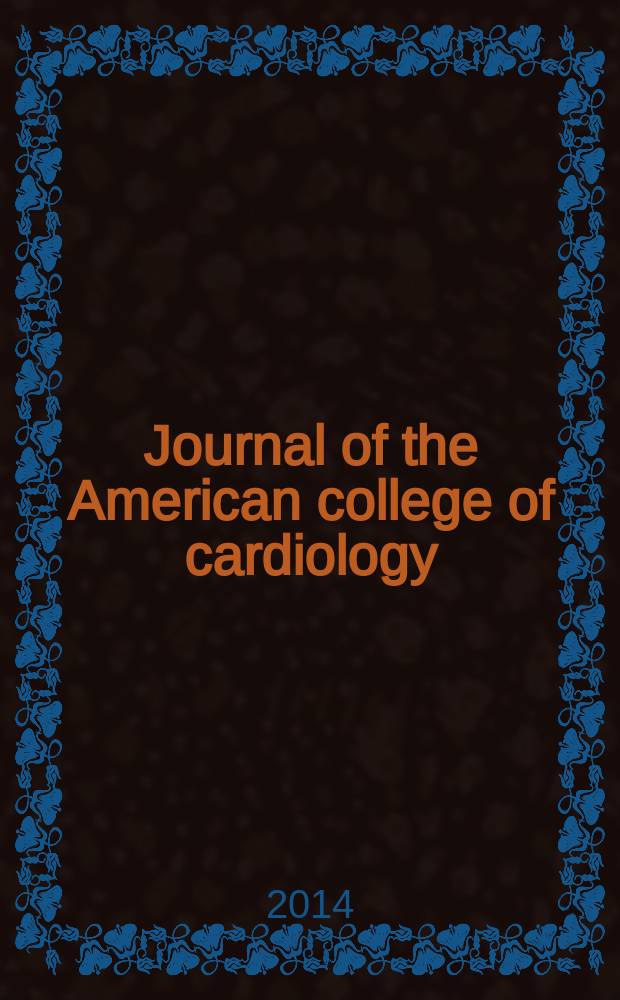 Journal of the American college of cardiology : JACC. Vol. 64, № 10