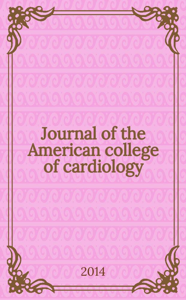 Journal of the American college of cardiology : JACC. Vol. 64, № 12