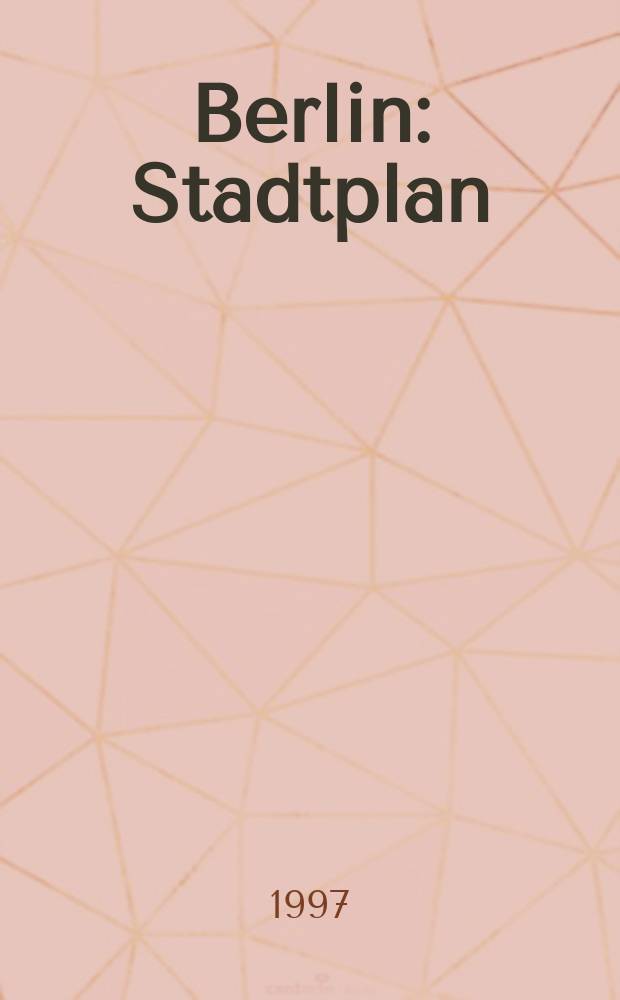 Berlin : Stadtplan