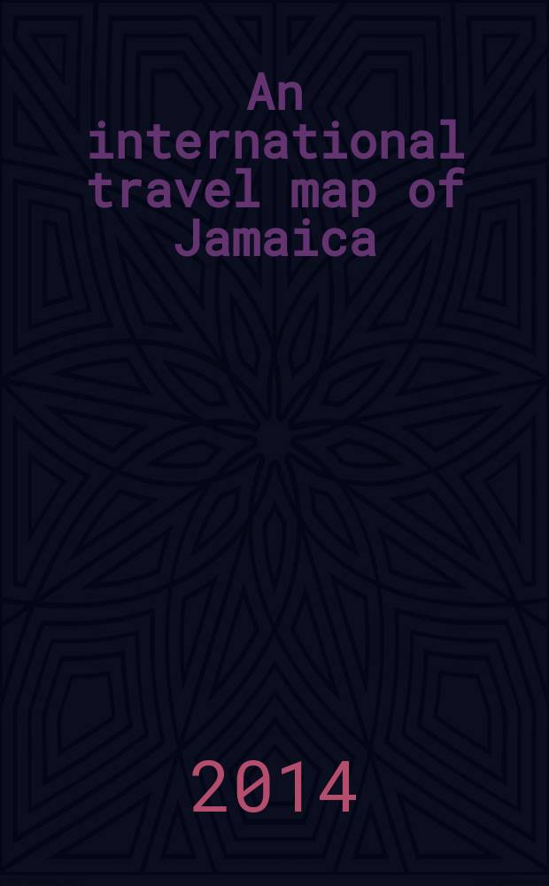 An international travel map of Jamaica