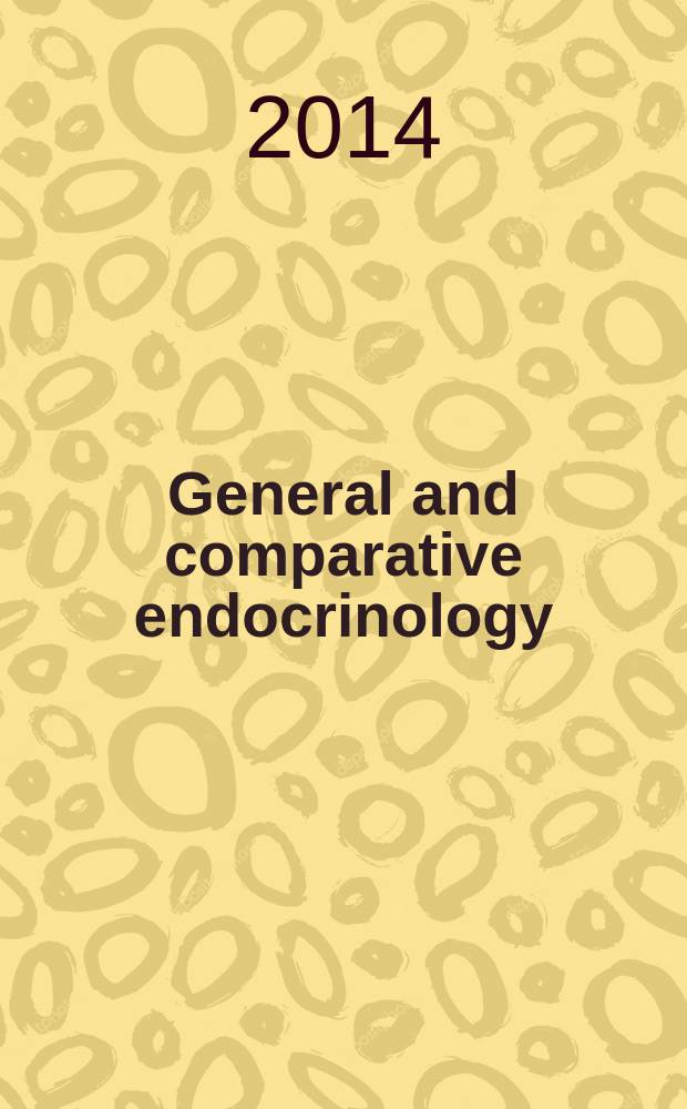 General and comparative endocrinology : An international journal. Vol. 207 : Perspectives in cichlid endocrinology = Перспективы в эндокринологии цихлид