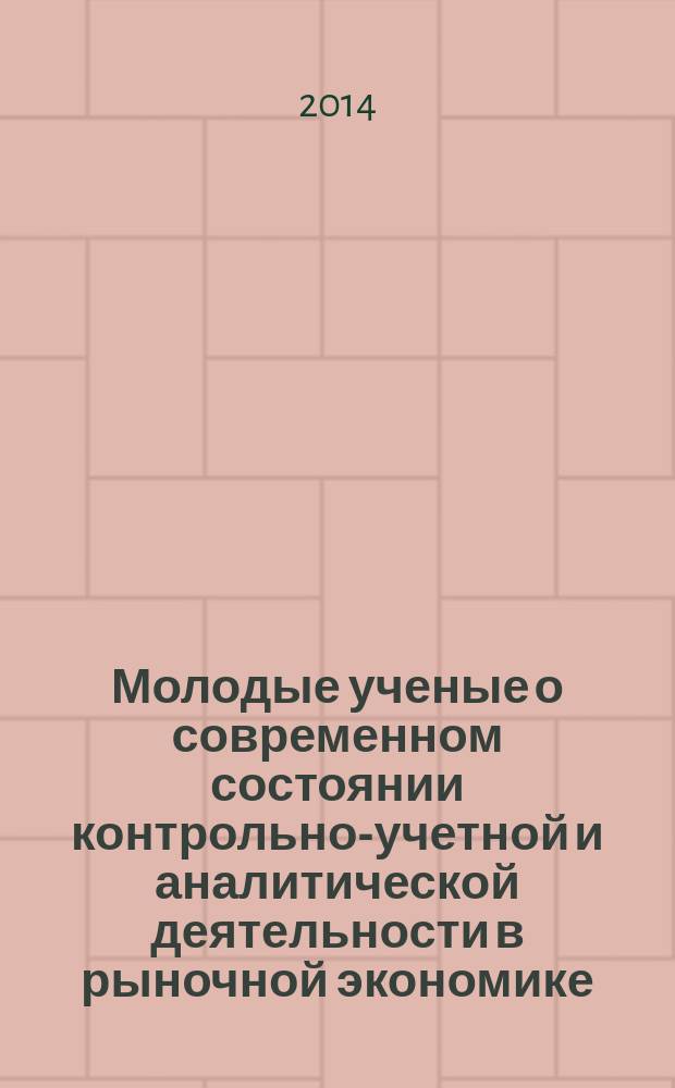 Молодые ученые о современном состоянии контрольно-учетной и аналитической деятельности в рыночной экономике : сборник научных статей. Вып. 4