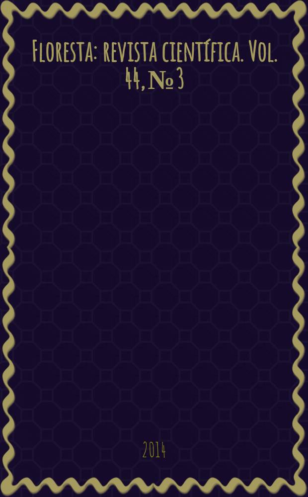 Floresta : revista científica. Vol. 44, № 3