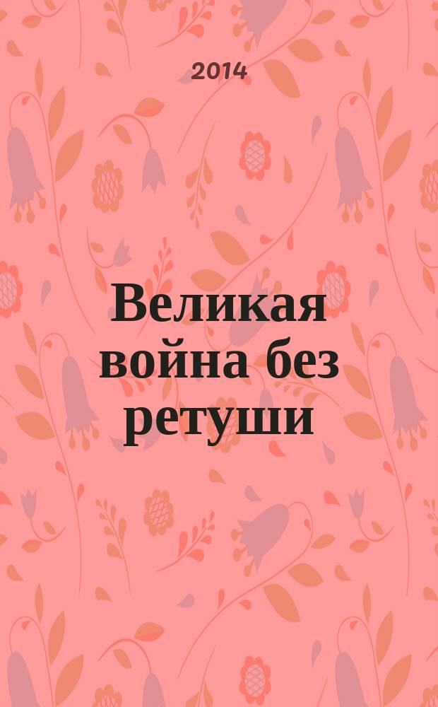 Великая война без ретуши : записки корпусного врача