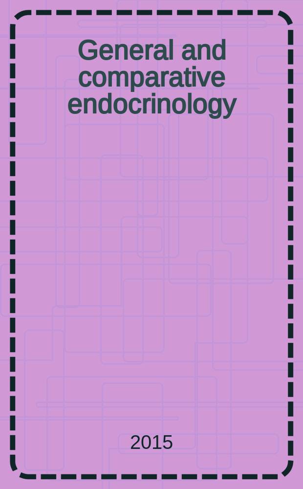 General and comparative endocrinology : An international journal. Vol. 210
