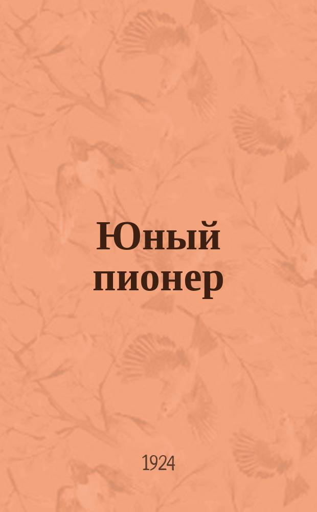 Юный пионер : (Пособие для инструктора)