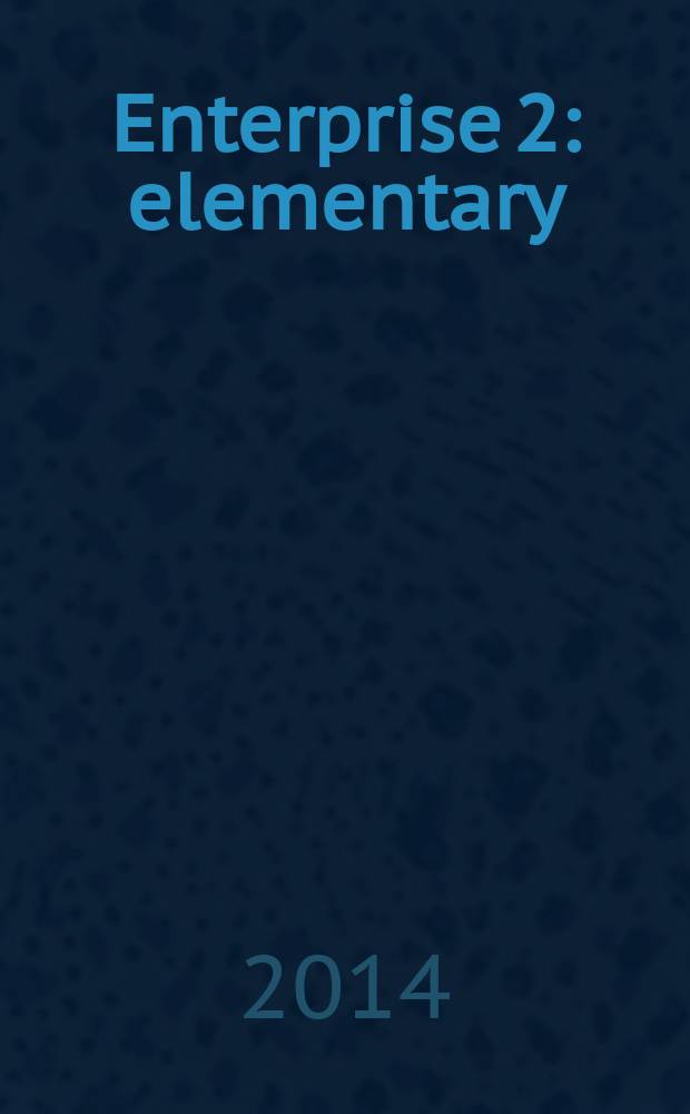 Enterprise 2 : elementary : coursebook : class CD