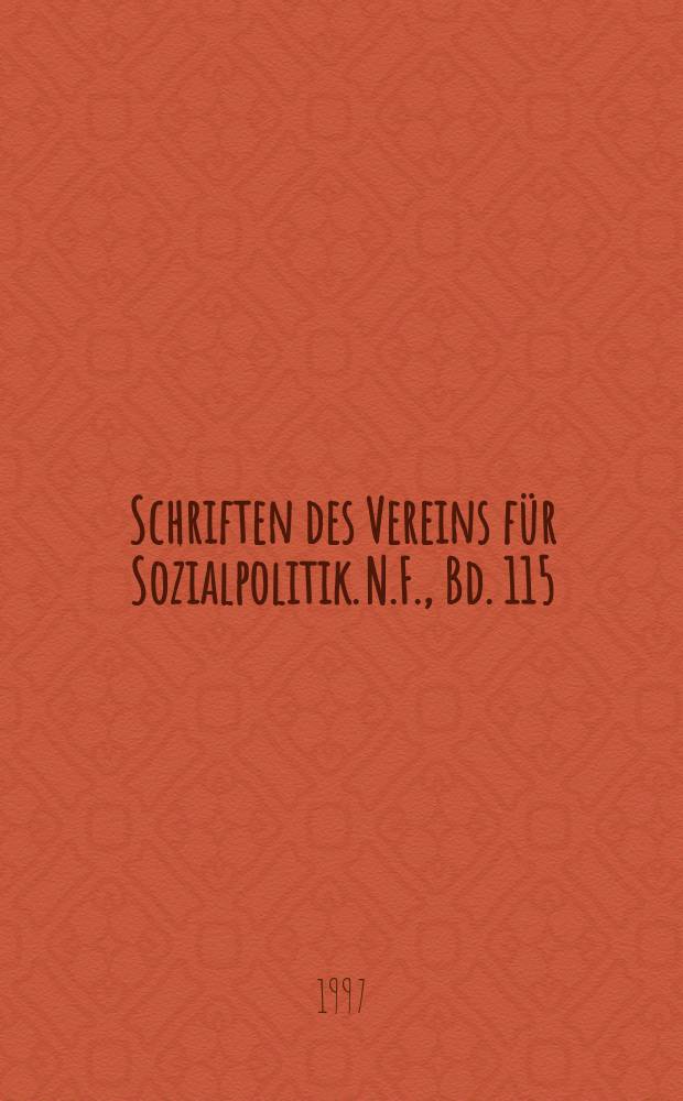 Schriften des Vereins für Sozialpolitik. N.F., Bd. 115 : Die Umsetzung wirtschaftspolitischer Grundkonzeptionen in die kontinentaleuropäische Praxis des 19. und 20. Jahrhunderts = Реализация основных экономико-политических понятий