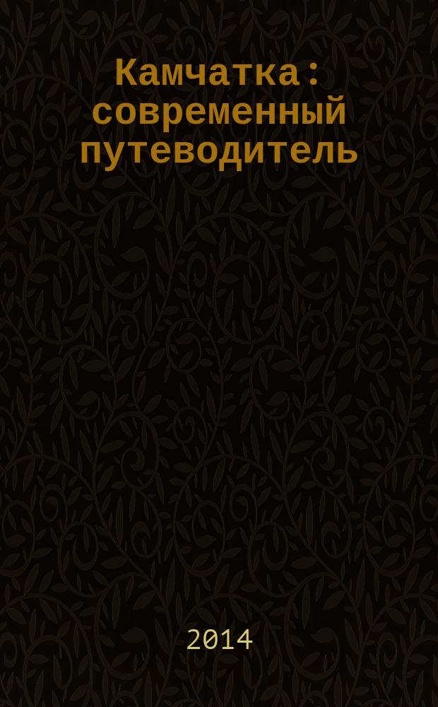 Камчатка : современный путеводитель : климат, народы, достропримечательности, культура, традиции, походы, гостиницы, музеи, спорт, экономика