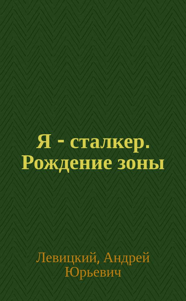 Я - сталкер. Рождение зоны : фантастический роман