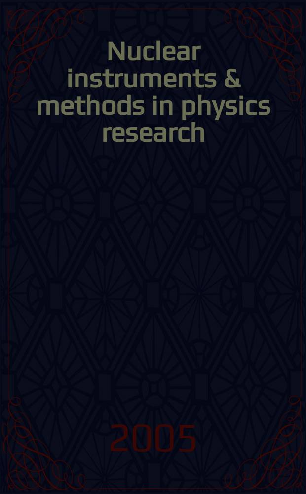 Nuclear instruments & methods in physics research : a journal on accelerators, instrumentation and techniques applied to research in nuclear and atomic physics, materials science and related fields in physics. Vol. 543, № 1 : SR 2004