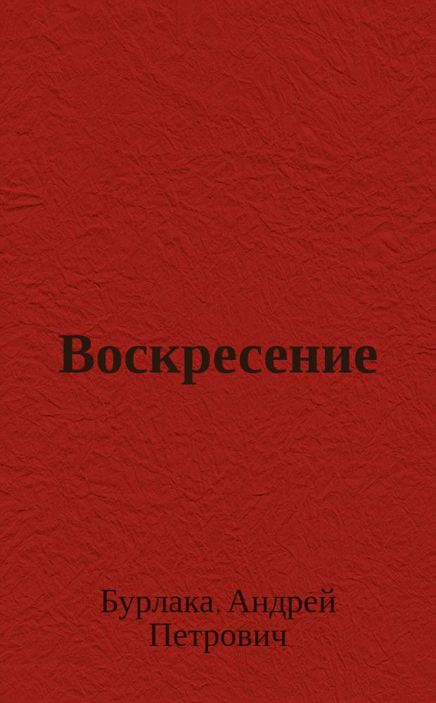 Воскресение : иллюстрированная история группы