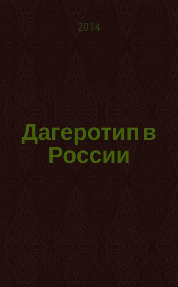 Дагеротип в России : собрание Исторического музея : каталог