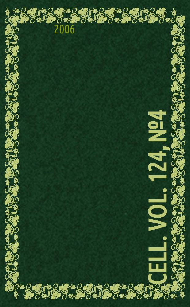 Cell. Vol. 124, № 4
