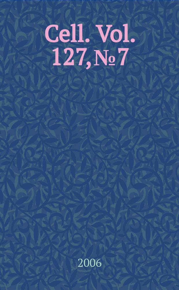 Cell. Vol. 127, № 7