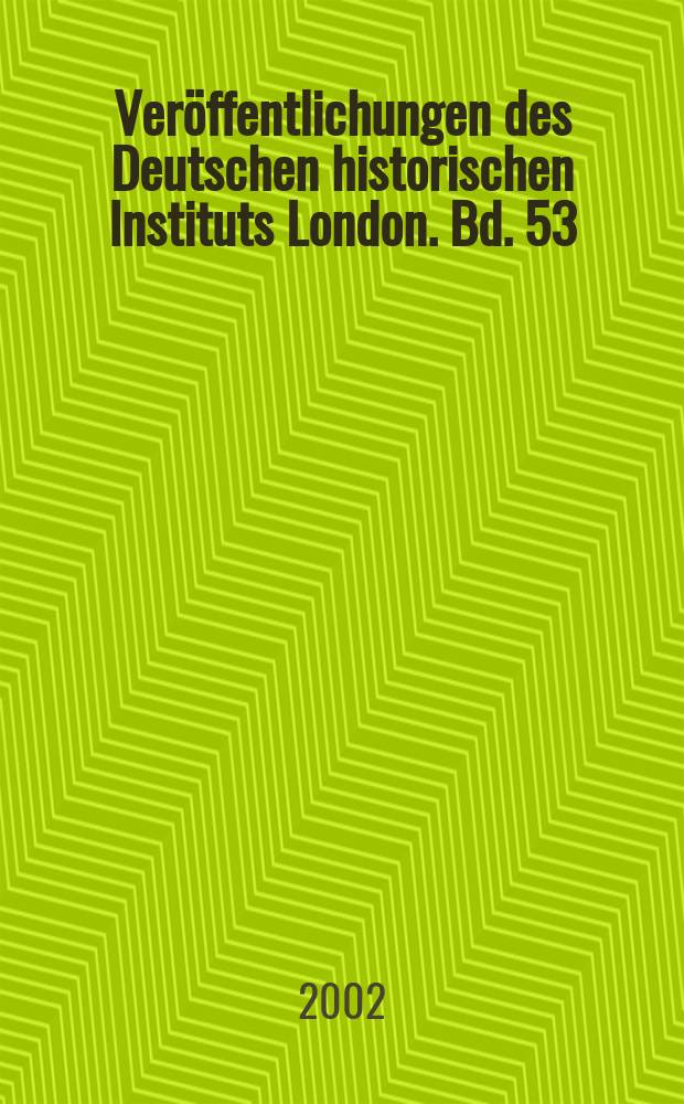 Ver&ouml;ffentlichungen des Deutschen historischen Instituts London. Bd. 53 : Thatchers konservative Revolution = Деятели консервативной революции: смена курса британских тои (1975-1979)