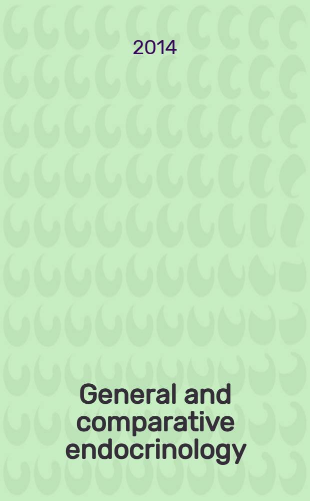 General and comparative endocrinology : An international journal. Vol. 206