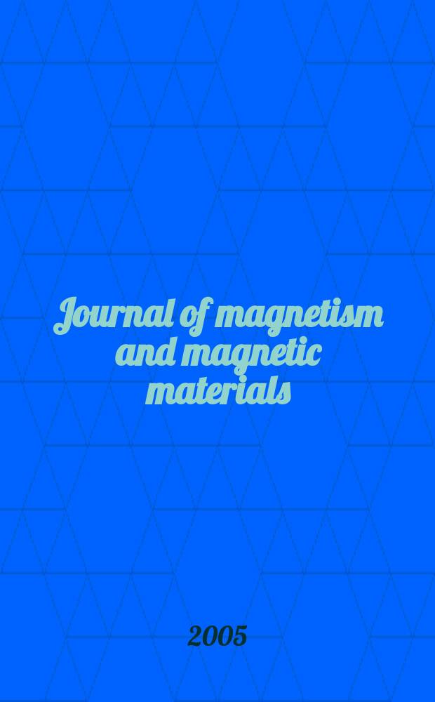 Journal of magnetism and magnetic materials : MMM. Vol. 294, № 3