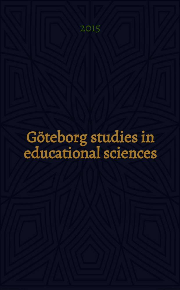 G&ouml;teborg studies in educational sciences : Reasoning in a science classroom = Мышление в науке класса.