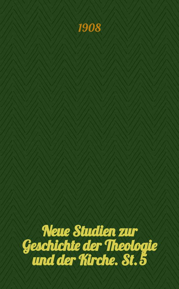 Neue Studien zur Geschichte der Theologie und der Kirche. St. 5 : Beiträge zur Kenntnis der byzantinischen Liturgie = Византийская литургия