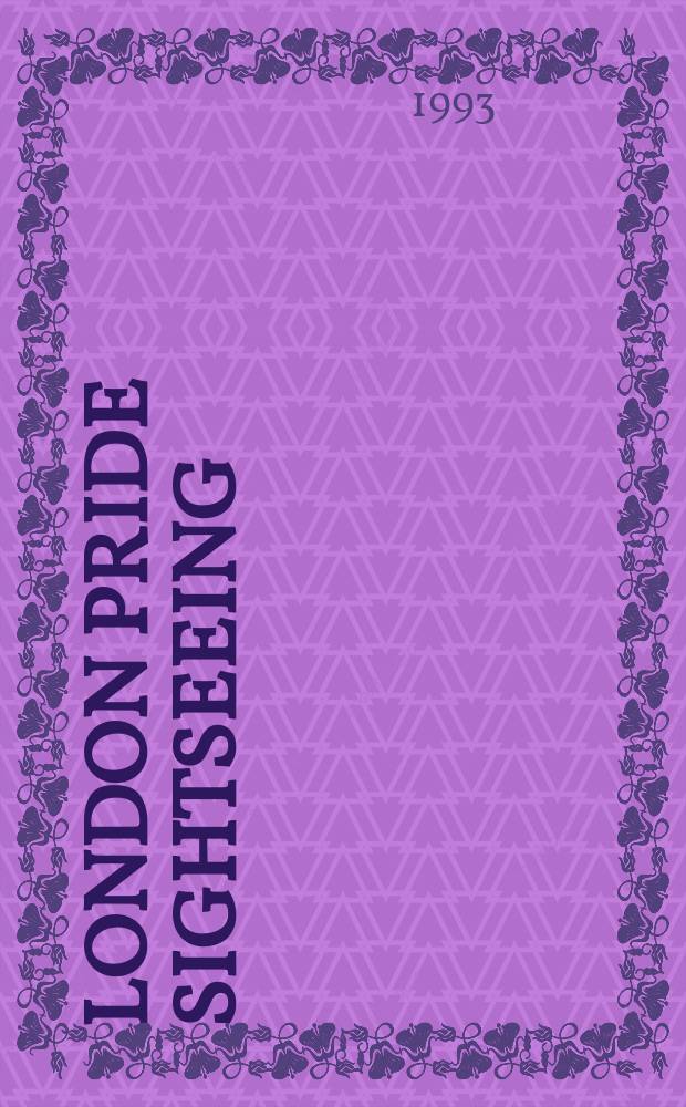 London Pride Sightseeing : london's tourist Hop-on-Hop-off bus service