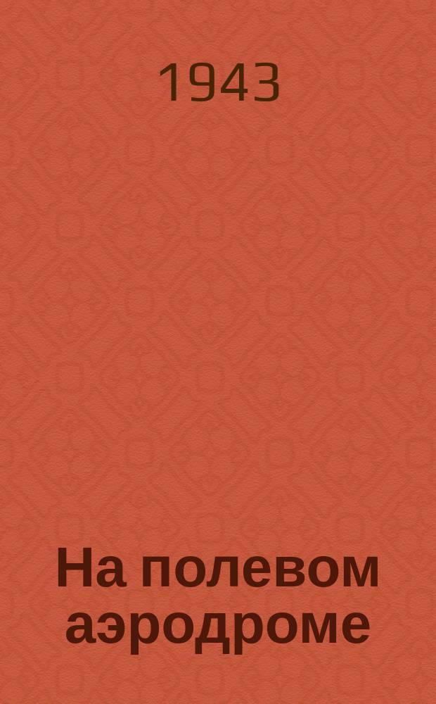 На полевом аэродроме : в перерыве между боевыми вылетами капитан Сорокин проводит с летчиками и механиками политическую информацию : фотография