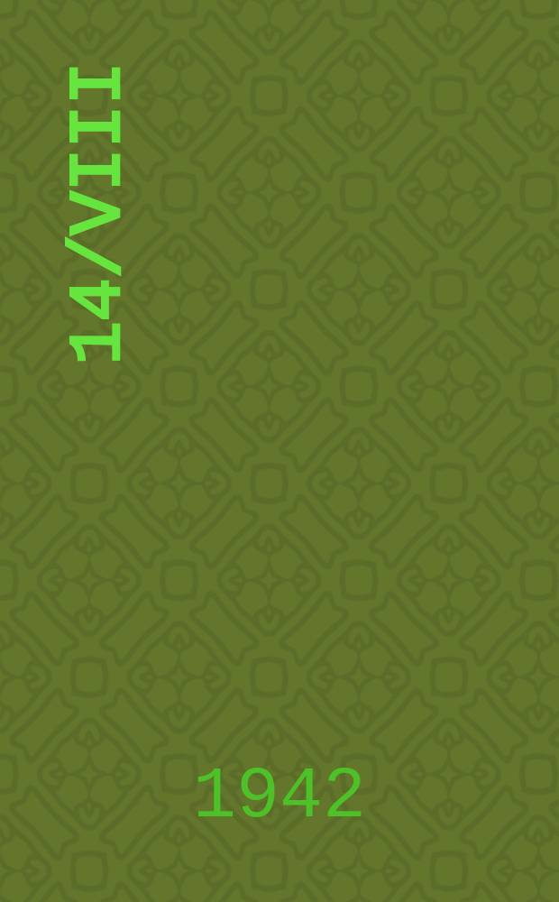1942, 14/VIII