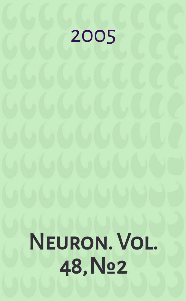 Neuron. Vol. 48, № 2