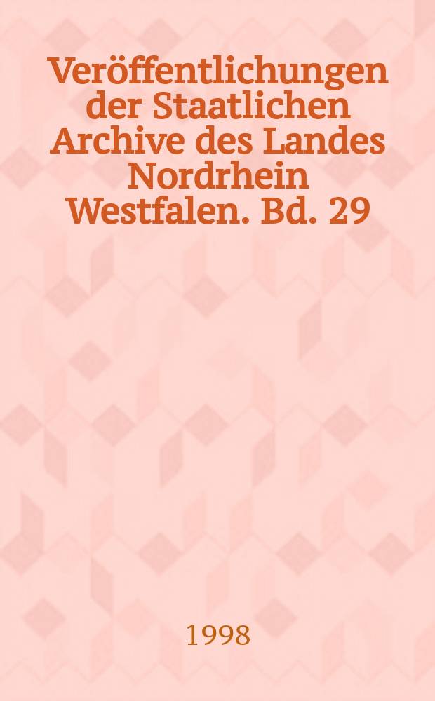Veröffentlichungen der Staatlichen Archive des Landes Nordrhein Westfalen. Bd. 29 : Petitionen und Barrikaden = Петиции и баррикады: рейнские революции 1848-1849 гг.