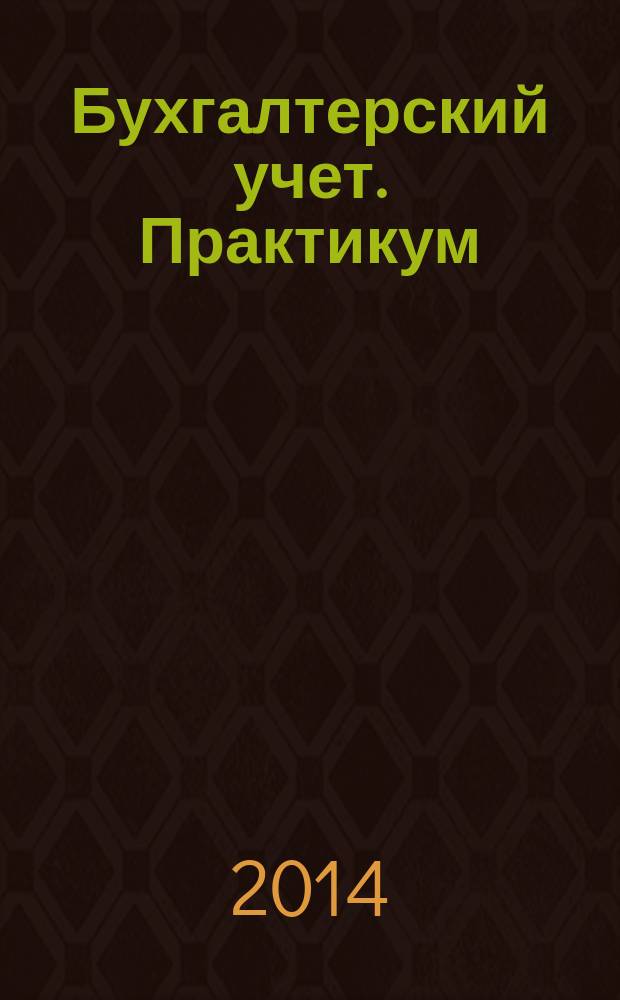 Бухгалтерский учет. Практикум : учебное пособие