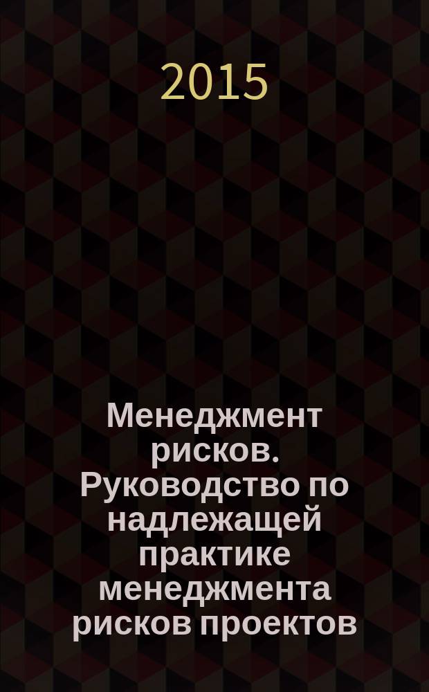 Менеджмент рисков. Руководство по надлежащей практике менеджмента рисков проектов