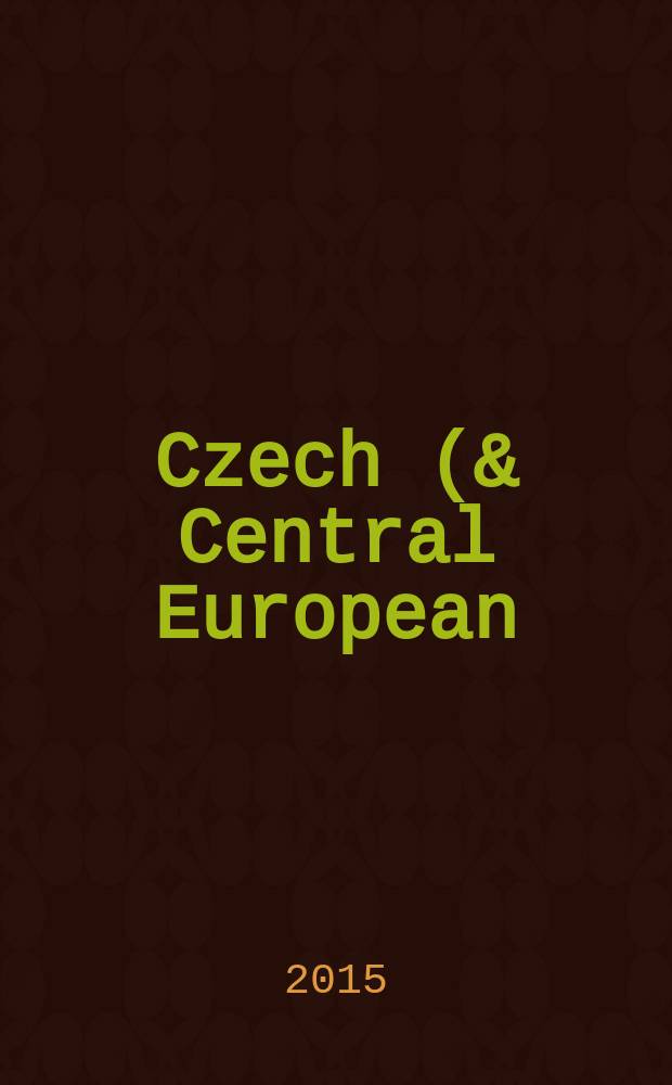 Czech (& Central European) yearbook of arbitration : CYArb. Vol. 5 : Interaction of arbitration and courts = Взаимодействие арбитража и судов