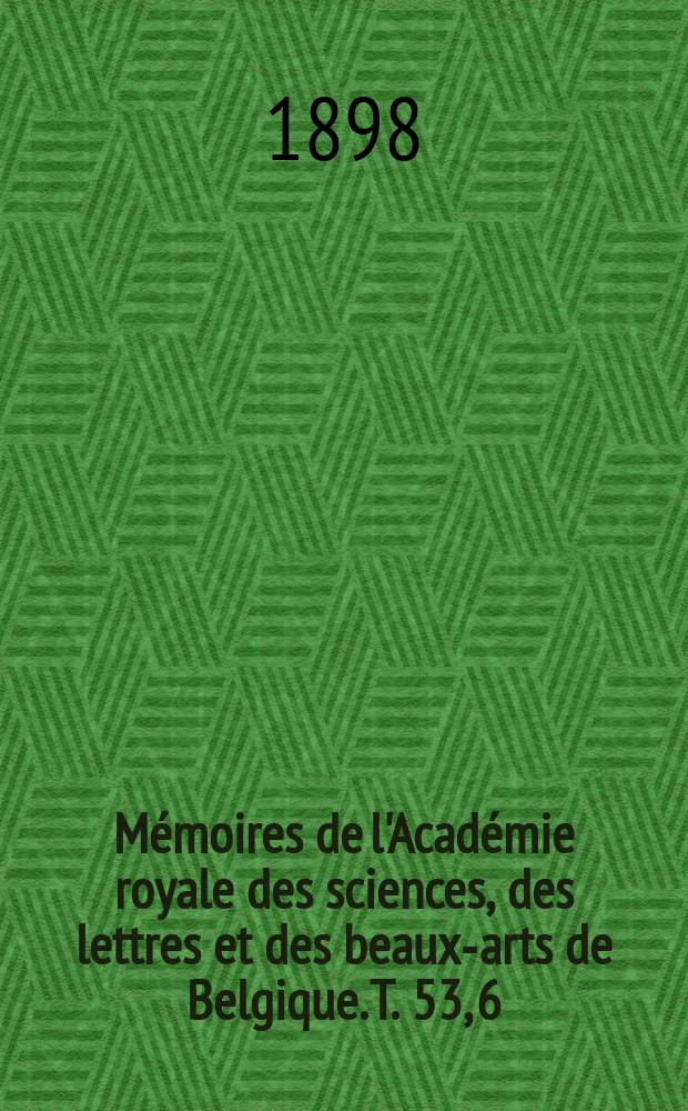 Mémoires de l'Académie royale des sciences, des lettres et des beaux-arts de Belgique. T. 53, 6 : Théorie du mouvement de rotation de l'écorce solide du globe. Fondements de l'astronomie sphérique du XXe siècle