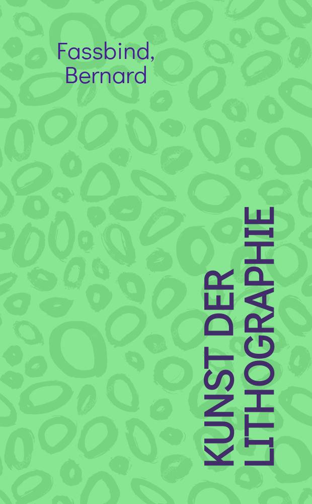 Kunst der Lithographie : das Druckatelier Nik Hausmann in Séprais, Jura : erscheint anlässlich der Ausstellung Kunst der Lithographie - Nik Hausmann und seine Künstler in der Graphischen Sammlung der ETH Zürich (11. Mai bis 15. Juli 2011) = Искусство литографии