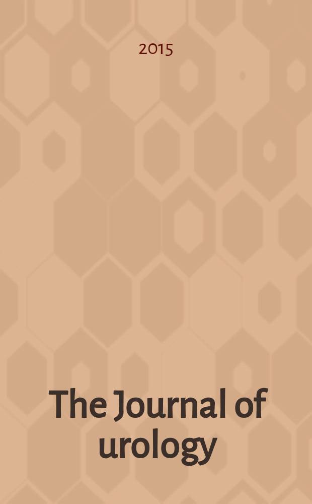 The Journal of urology : Offiс. organ of the Amer. urological assoc. Vol. 193, № 4