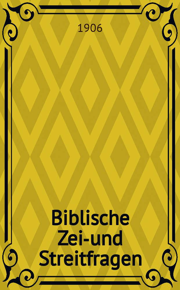 Biblische Zeit- und Streitfragen : zur Aufklärung der Gebildeten. Ser. 2, H. 11 : Unser Herr = Наш Господь: Вера в божество Иисуса Христа