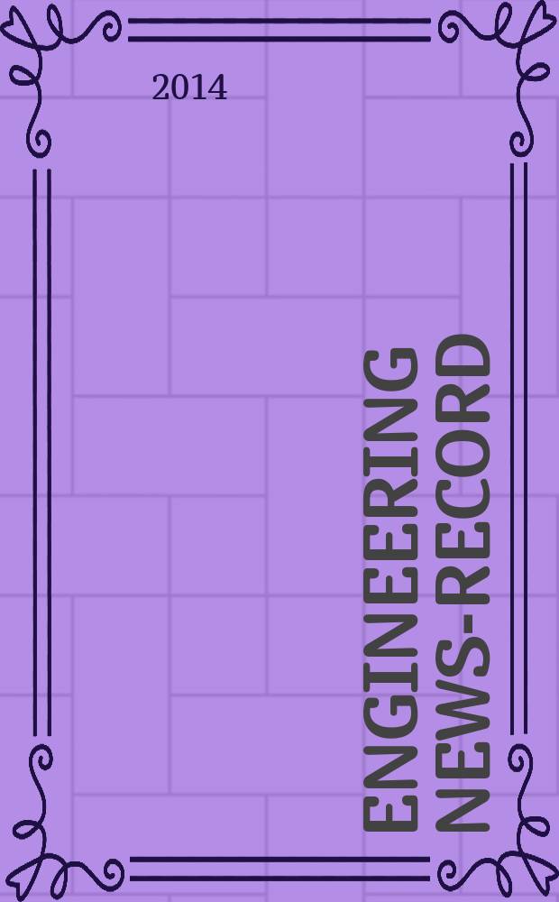 Engineering news-record : Devoted to civil engineering and contracting. Vol. 273, № 16