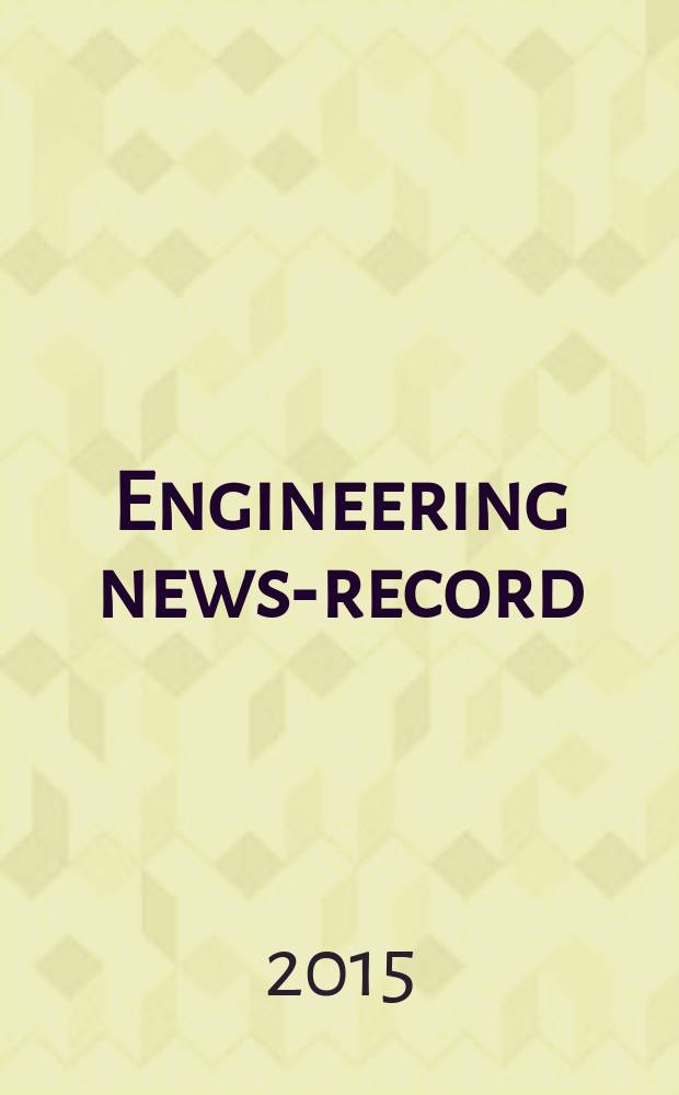 Engineering news-record : Devoted to civil engineering and contracting. Vol. 274, № 4
