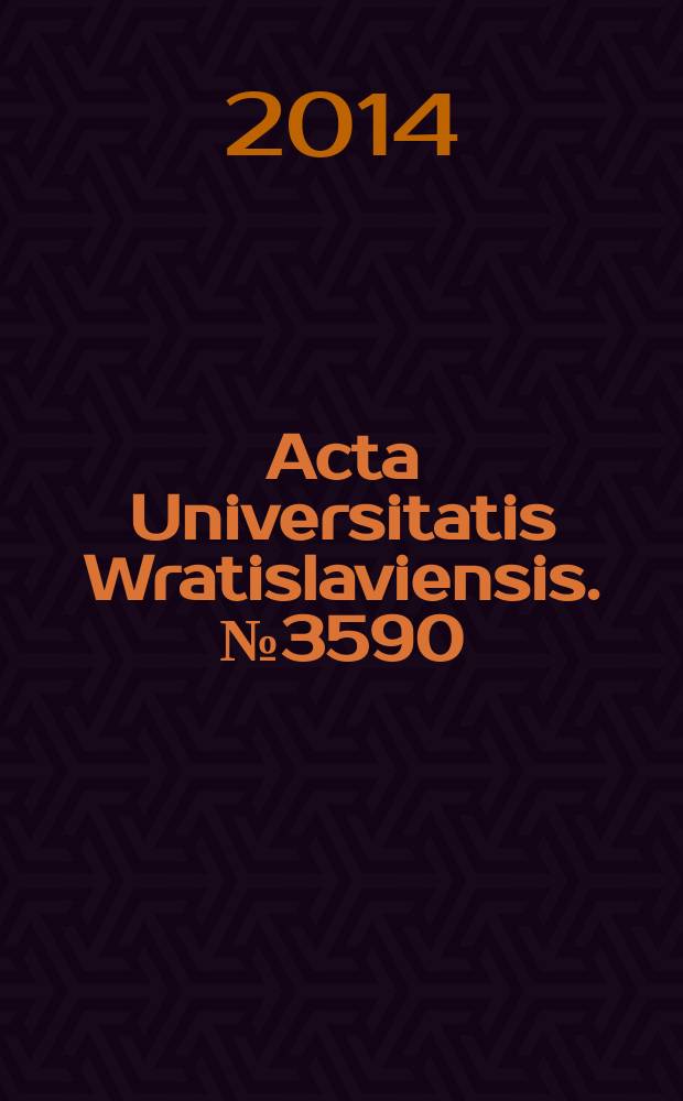 Acta Universitatis Wratislaviensis. № 3590 : Śmierć czy zmartwychwstanie ? = Смерть или воскресение?