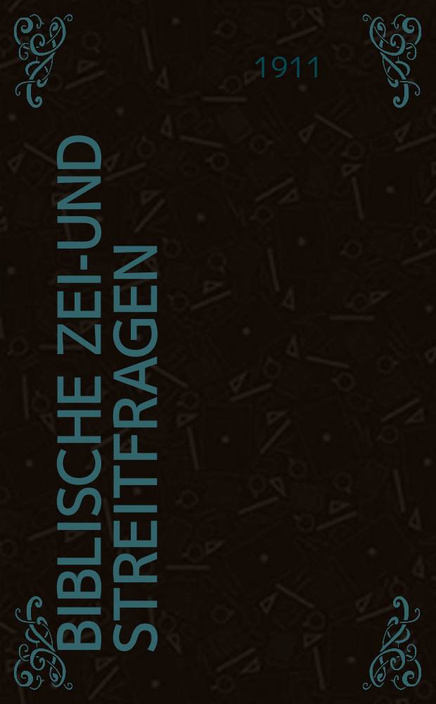 Biblische Zeit- und Streitfragen : zur Aufklärung der Gebildeten. Ser. 6, H. 12 : Die soziale Predigt der Propheten = Социальные проповеди пророков