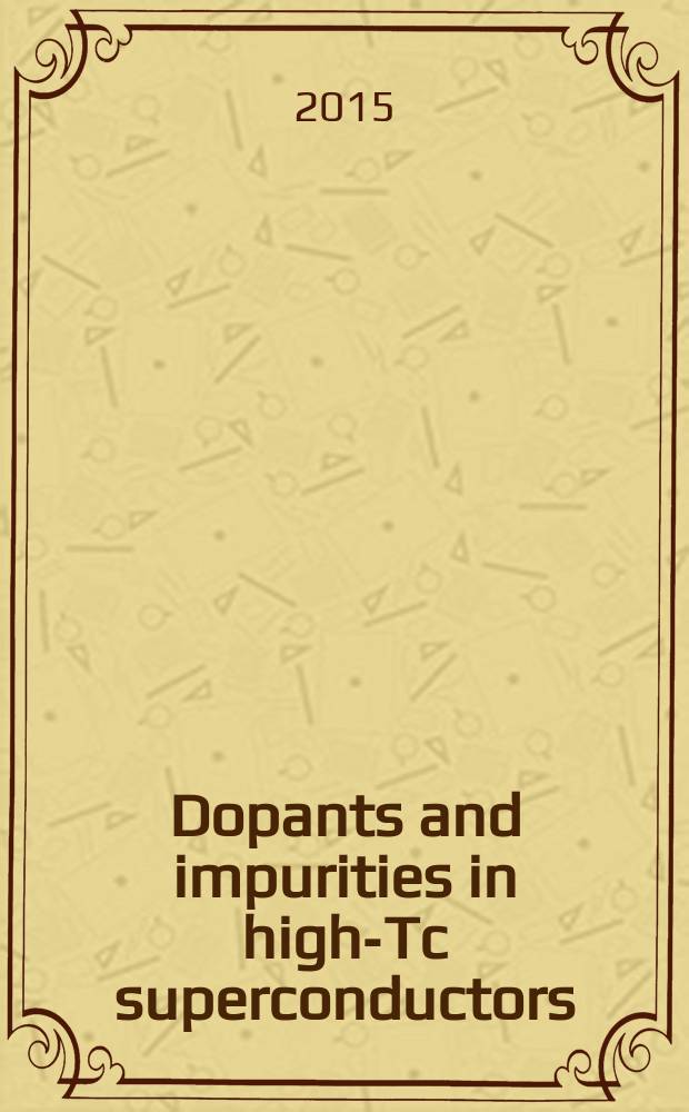 Dopants and impurities in high-Tc superconductors = Допанти i домiшки у високо-температурних надпровiдниках