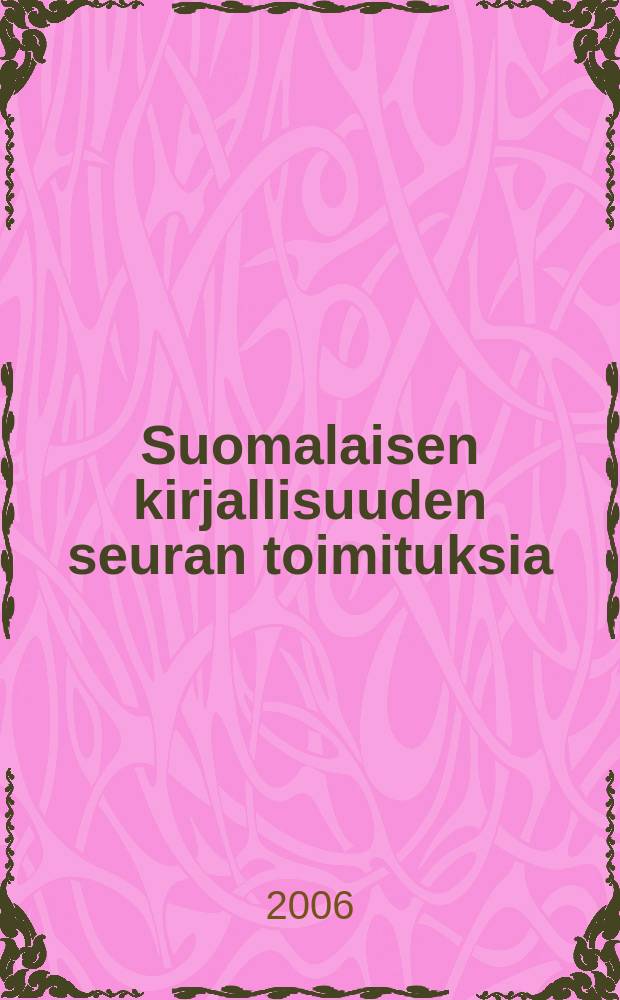 Suomalaisen kirjallisuuden seuran toimituksia : Suomalaiset venäjän sisällissodassa 1917-1922