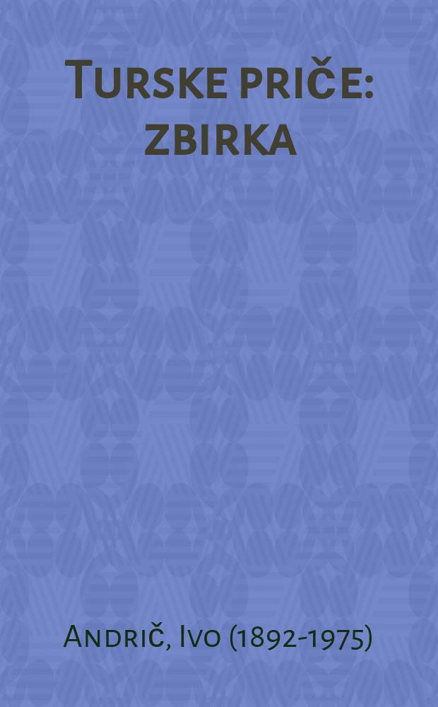 Turske priče : zbirka